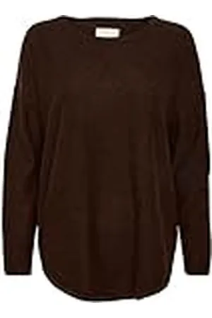 Part Two IliviasaPW PU Pullover, chokladsköldpadda Melange, XL dam