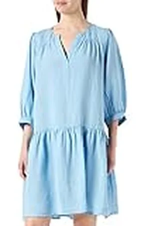 Part Two Chaniaspw Dr Dress Relaxed Fit klänning, blå (Dusk Blue), 42