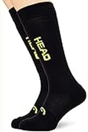 Head Unisex grafisk skidor knähöga strumpor 2-pack