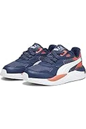 PUMA Unisex barn röntgen hastighet AC Ps Sneaker, Inky Blue vit persisk blå höst lövverk, 30 EU