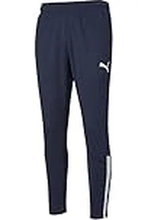 PUMA Teamliga Träningsbyxor, Peacoat- Wh, XS