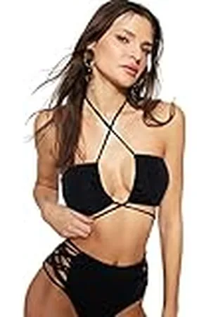 Trendyol Dam Bralette Stickad Bikinitopp, , 42