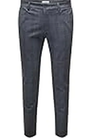 Only & Sons Onsmark Slim Check Pants 9887 Noos, , 36W / 36L