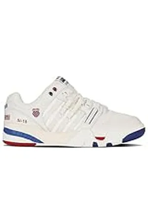 K-Swiss Herr SI-18 INTERNATIONALC sneakers, BRLTWH/CLSCBL/RED, 44,5 EU, , 44.5 EU