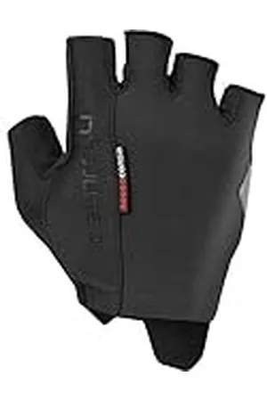 Castelli Rosso C. ESPR. Glove, Black, XS Unisex