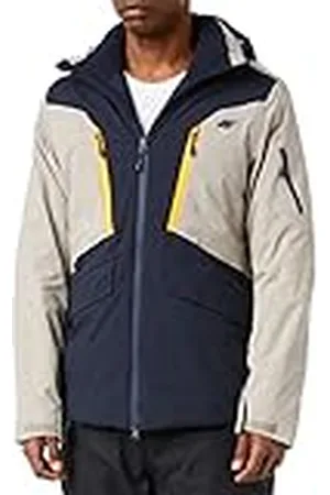 4F Skidjacka för män Kumn008 jeans, , XXXL, , 3XL