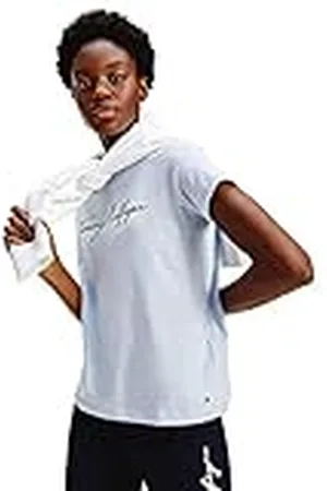 Tommy Hilfiger T-shirt för kvinnor med rund hals, , XXS