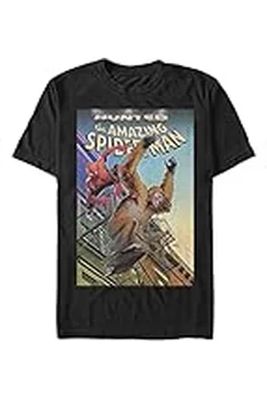 Marvel Unisex Classic-Hunted Spider-Man ekologisk kortärmad t-shirt, , S, , S