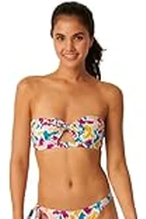 Sloggi Fancy Guppy Bandeau Bandeau Dam Bikini Top, , XL