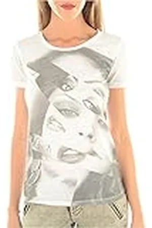 Guess Kvinnors Rn S/S Pieces of Me t-shirt