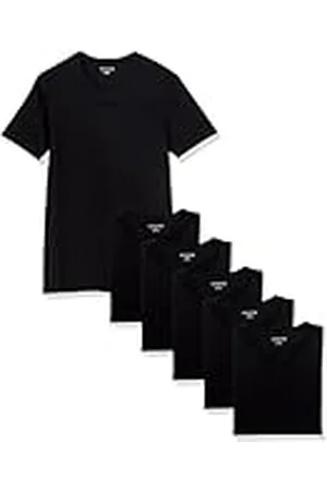 Amazon Herr V-ringad undertröja, 6-Pack, , XS