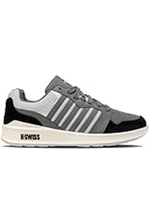K-Swiss Herr Rival Trainer T-sneakers, rökpärla/Lunar Rock/Black, , 39 EU