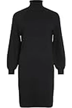 VILA VIOSTRIA Roll NECK L/S KNIT KLÄNNING – NOOS, , S