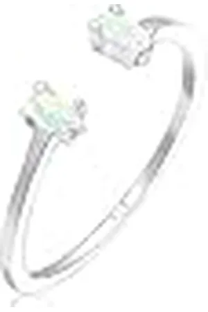 Elli Damring oval geo opal öppen justerbar i 925 sterlingsilver, opal, Sterlingsilver, Opal