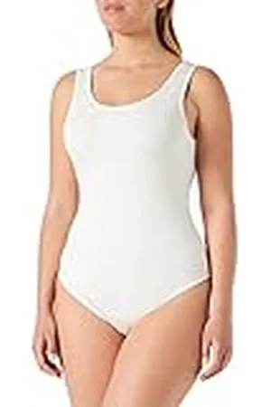 KENDALL + KYLIE KENDALL & KYLIE Dam K&k W Strappy Crossed Bodysuit Kkw3611402 underskjorta, Off White, XL
