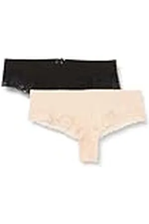 Koton Kvinnor bomull Lacy 2-pack brasilianska trosor, , L