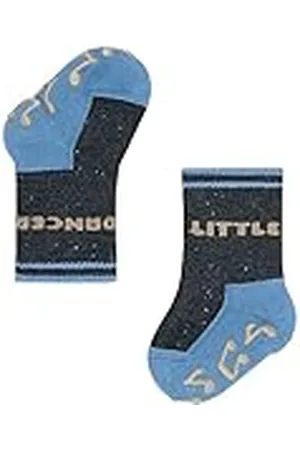 Falke Unisex Baby Little Dancer hållbar bomull med mönster och halkfria noppor 1 par strumpor, , 62–68