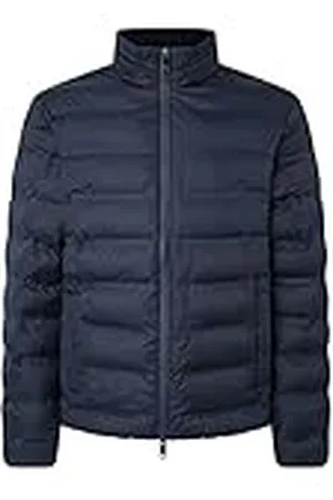 Hackett Herr Lw Moto quiltad jacka, , XS