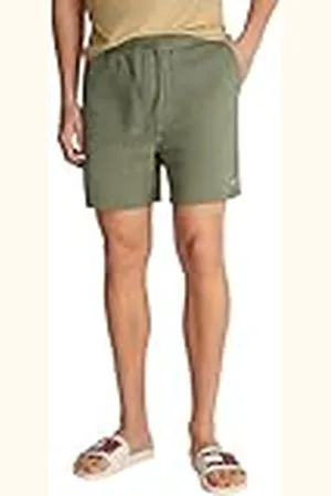 Tommy Hilfiger Män TJM S FLAG STRAND KORT EXT Sweatshorts, Grön, XS, , XS