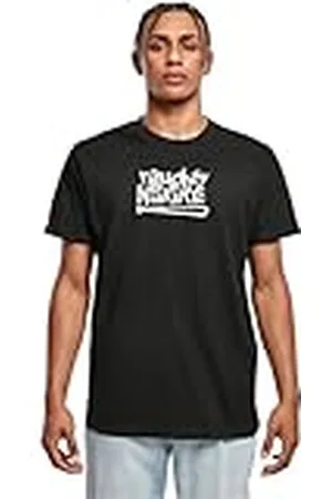 Merchcode Herr T-Shirt Naughty by Nature – Logo T-shirt, normal passform, bomull 100 percent, XL, , XL