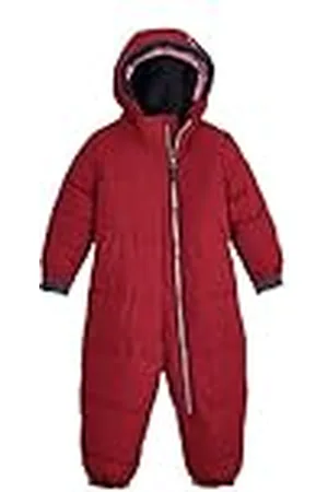 Killtec Barn quiltad overall med huva/snödräkt är vattenavvisande FIOW 20 MNS QLTD ONPC, mörk fuchsia, 86, 42261-000, , 86-92