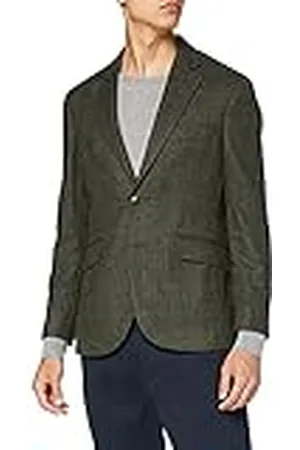 Hackett Herr Wl/Co/Ca Green Chk Ep Jacka, , 36