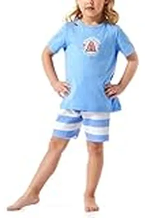 Schiesser Mädchen Schlafanzug Set Pyjama kurz - 100% Organic Bio Baumwolle - Größe 92 bis 140