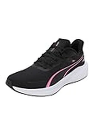 PUMA Unisex Skyrocket LITE Road löparsko, svart-snabb rosa vit, 3,5 UK, Svart snabb rosa vit, 36 EU