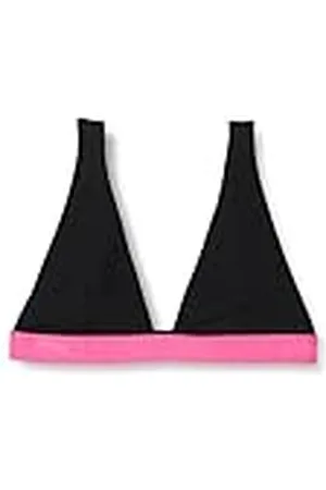 Karl Lagerfeld Dam Rippad Triangel-Bh Med Logotyp, , XL