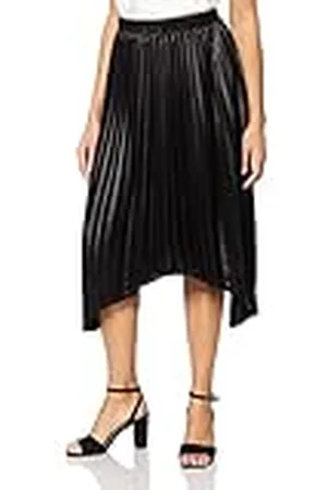 NA-KD Dam pleated asymmetrisk kjol kjol, , 38
