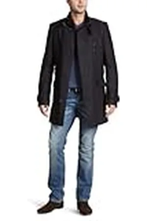 Strellson Premium herr kort mantel Slim Fit 11001620 Morrison