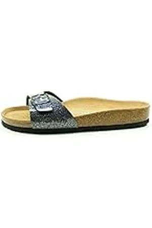 Rohde Alba 5629 dam glitter lack pantoletter tofflor bredd G, , 37 EU
