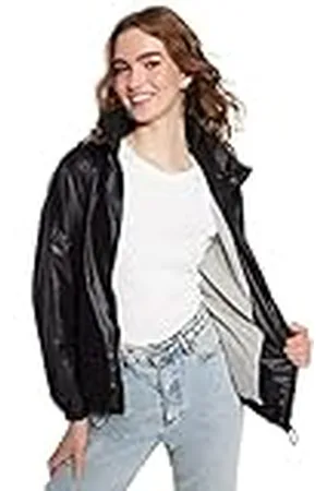 Trendyol Trendyl dam vanlig basic vanlig vävd vinterjacka rock, , M