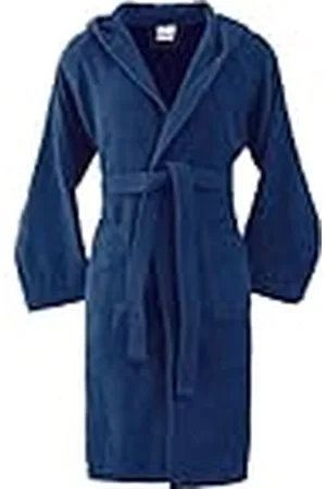Bassetti Vivian-serien badrock med huva i mjuk svamp 360 g, 100% högabsorberande bomull. ITALY Designad (Indigo DC - XL), , XL