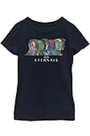 Marvel The Eternals Silhouette Heads T-shirt för flickor, , XS