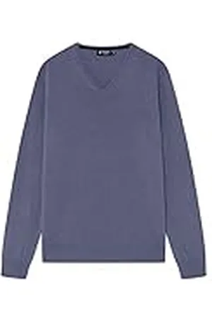 Hackett Herr ull Cash Mix V tröja, , XS
