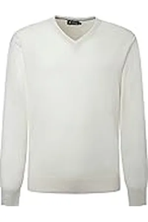 Hackett Herr bomull kashmir V pullover tröja, , XS