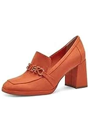 Marco Tozzi Dam av GMK, Feel ME fotbädd, mjukt foder, 2–84402–42 tofflor, orange, 40 EU, , 40 EU