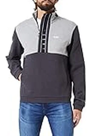 HUGO BOSS Herr tröja 1 Jersey, medium grå, S