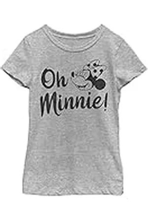 Fifth Sun Disney Flickor Classic Musse Oh Mimmi T-shirt T-shirt, atletisk Heather, S, , S
