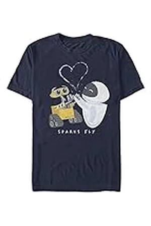 Pixar Unisex Wall-E-Sparks Fly Organic Kortärmad T-shirt, , M, , M