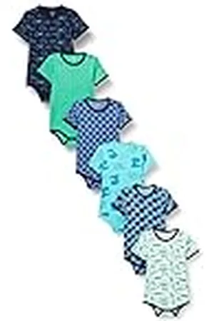 CARE LABEL Unisex baby bodysuit (6-pack), , 6-9 månader
