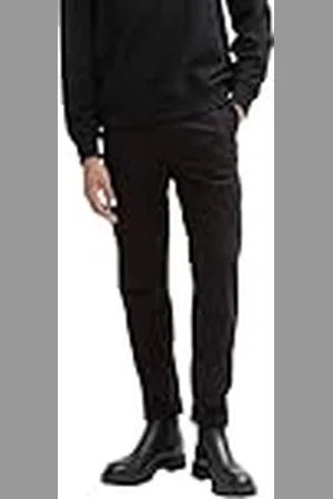 TOM TAILOR Herr vanliga tapered cargobyxor, , S