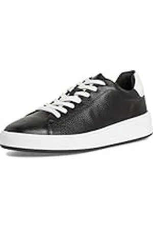 Marco Tozzi Män av Guido Maria Kretschmer, läder, 2-13601-41 sneakers, svart/vit, 46 EU, , 46 EU