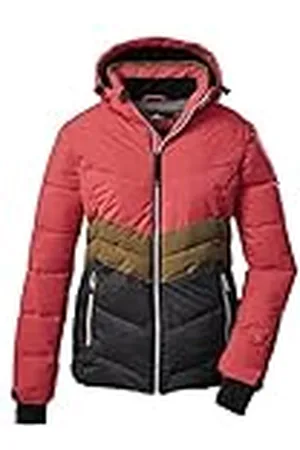 Killtec Damvinterjacka/jacka i dunlook med dragkedja med huva och snöfång, KSW 1 WMN SKI QLTD JCKT, , 36, 38599-000