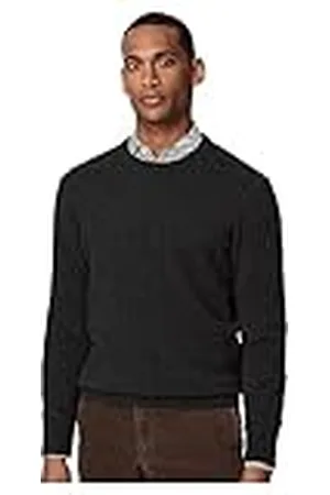 Hackett Herr lammull kabel crew pullover tröja, , 3XL