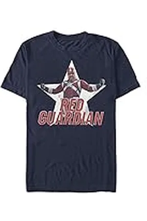 Marvel Unisex svart Widow-Red Guardian ekologisk kortärmad t-shirt, , M, , M