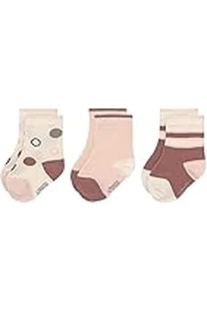 LÄSSIG LÄSSIG unisex barnstrumpor, moderna, benvit/puderrosa, 19-22