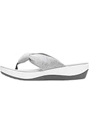 Clarks Dam Arla Glison flip-flop, 0, Grå - Grå ljung tyg - 18 EU