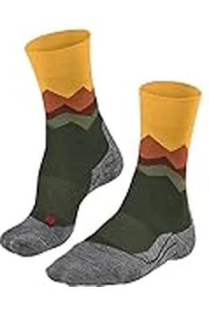 Falke Tk2 Crest vandringsstrumpor medium stoppning anti-glödlampa varm andningsbar snabbtorkande klimatreglering anti-lukt ull funktionell tråd 1 par, , 46/48 EU